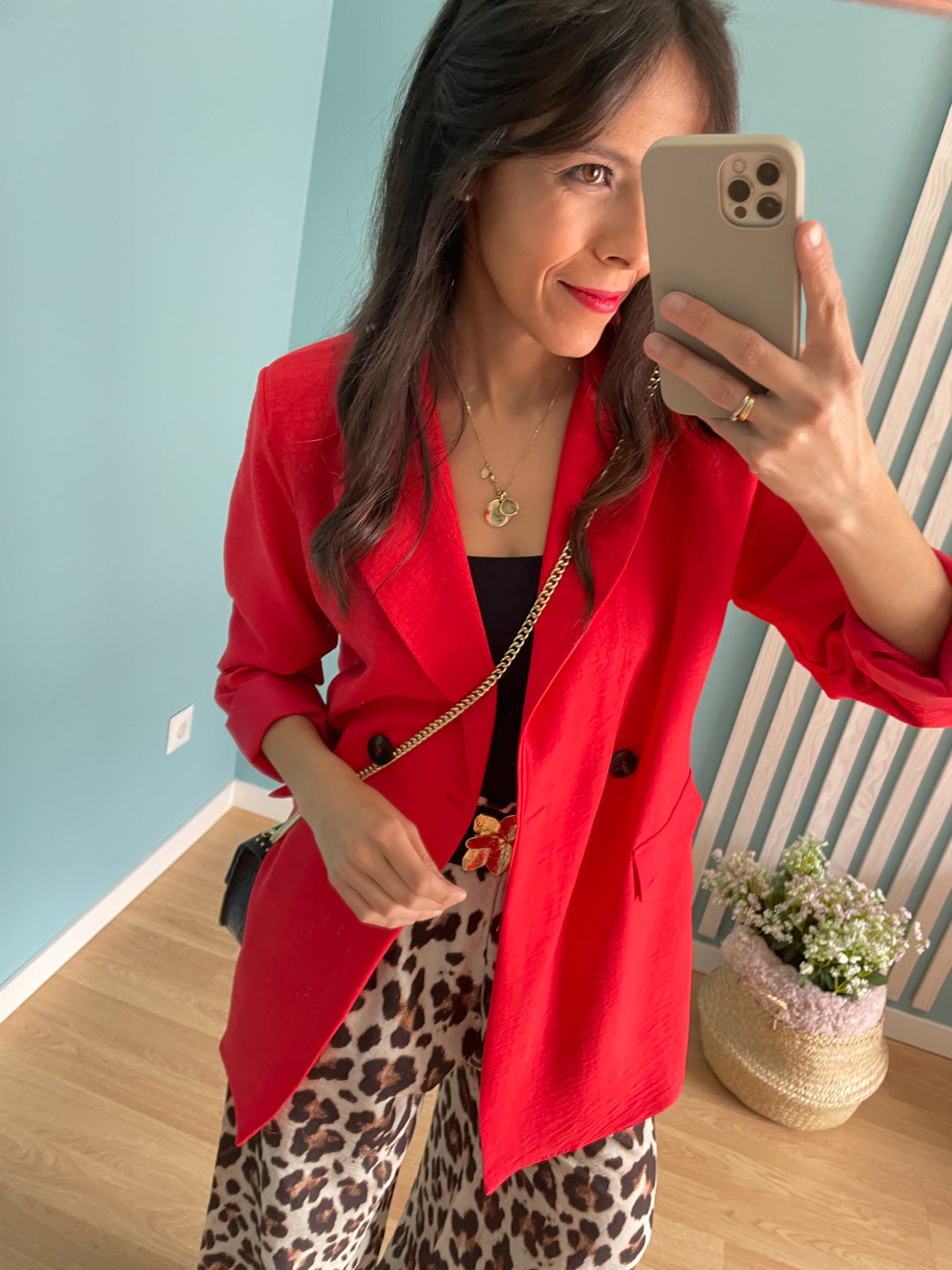 Red/coral Cupid Blazer