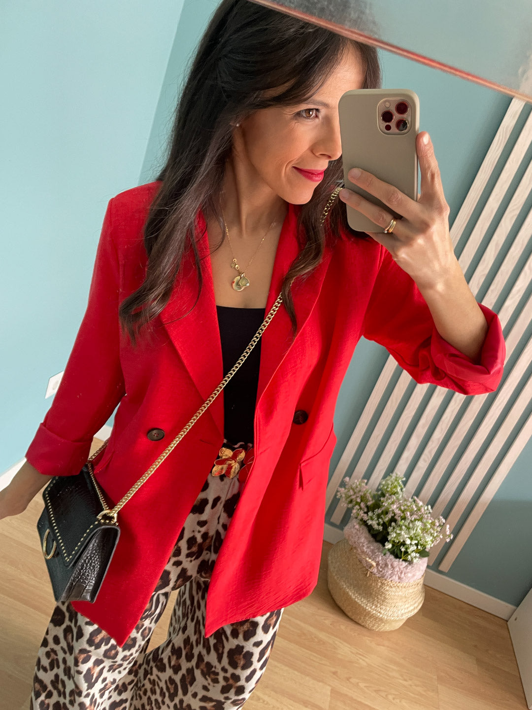 Red/coral Cupid Blazer